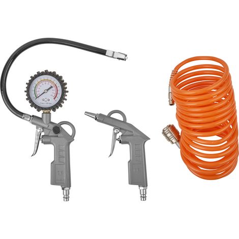 KIT ACCESSORI PER COMPRESSORE 3 PZ ATTACCO RAPIDO - MAURER
