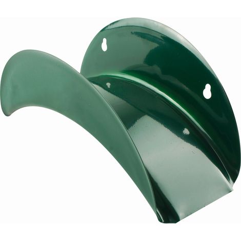Supporto a muro per tubo flessibile in metallo akhuo verde