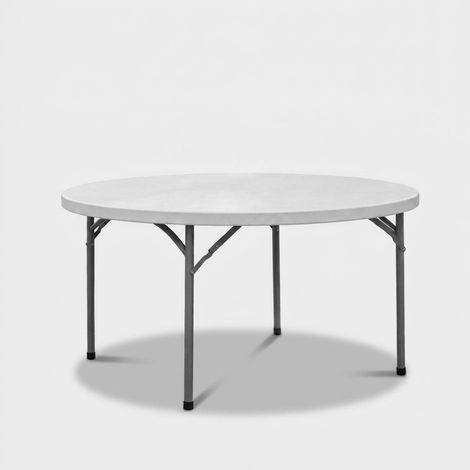 Mesa de catering plegable redonda para exterior Ø120