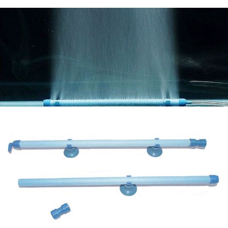 Lntyq Stück Aquarium-Luftsteinrohr, Aquarium-Luftsteinrohr, Blasensteinpumpe, Sauerstoffpumpe, Diffusor, Zubehör für Aquarienpumpen und Hydrokulturen, 7 Zoll, Blau (1/5)