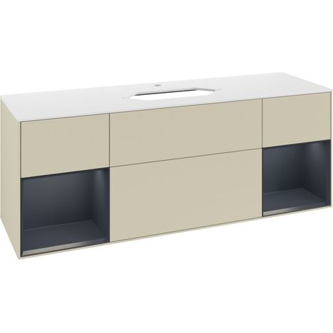 Villeroy & Boch F331HGHJ Armoire sous-lavabo Finion F33