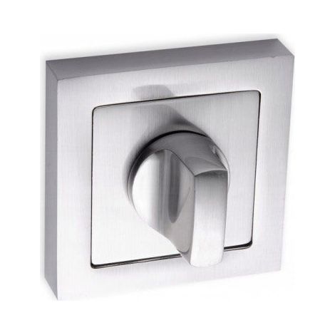 Panneau de toilette carré court en satin pour poignée de porte BINGO (1/2)