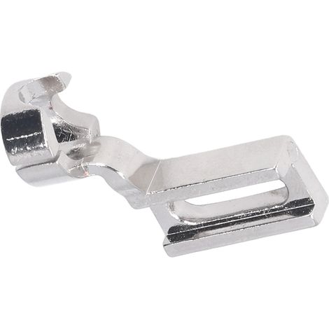 Pied presseur à glissière pour patchwork avec règle intégrée, réglable en hauteur, pour machines à coudre domestiques. (1/5)