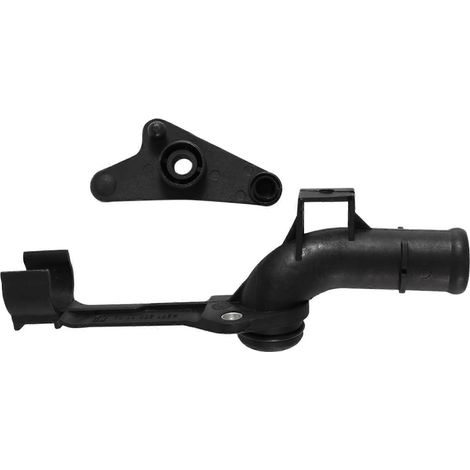 Tuyau d'eau/refroidisseur d'huile moteur en plastique noir pour culasse, compatible avec Mercedes-Benz C230 W203 M271 A 2712001352-SFYGV (1/5)