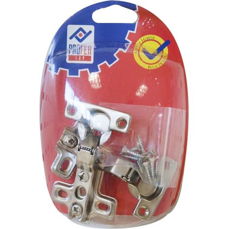 CERNIERA A COPPA PIEGATA BL.2P - 26 MM