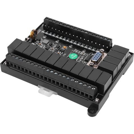 Carte de commande PLC, automate programmable, module de temporisation à relais, entrée analogique FX1N-32MR, 10-28 V CC (1/5)