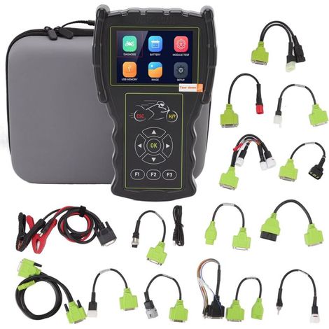 – M100 Pro Motorcycle OBD Scanner – Advanced diagnostics for Hartford, Suzuki, Kymco – Read and clear fault codes – User-friendly interface (1/5)