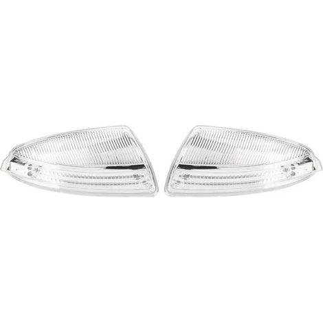 Paire de clignotants rétroviseur LED,ABS,référence A2048200721,compatible Mercedes Classe C W204 2008-2010 (1/5)