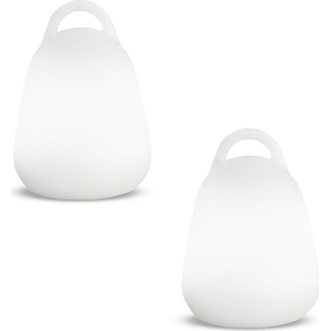 Led Leuchten 2er Set Kabellose Wasserdichte LIBERTY 24x18cm