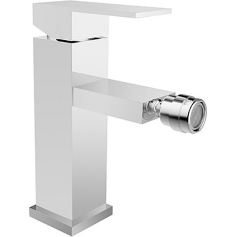 Grifo para bidé moderno varium cromado con caño Besco (1/2)