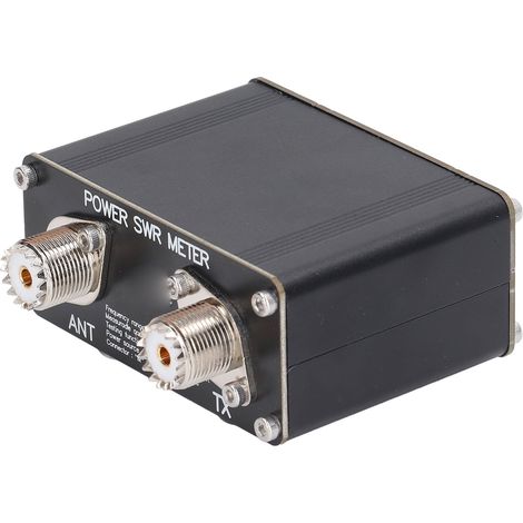 SWR-Meter 150W HF Stehwellenverhältnis-Meter MF AM CW SSB 1,6–50 MHz Wattmeter zur Messung (1/5)