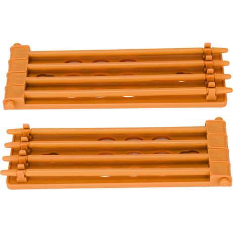 supports à bagues pour pigeons, en plastique, pour perroquets, poules, canards et aigles (jaune) (1/5)
