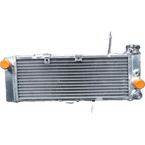Radiador de competición, aleación de aluminio, capacidad de refrigeración mejorada, diseñado para SUZUKI SV650N, núcleo soldado al vacío, depósitos soldados con TIG. (1/5)