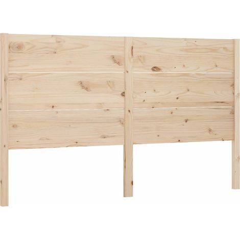 Maison Exclusive - Tête de lit 141x4x100 cm Bois massif de pin (1/5)