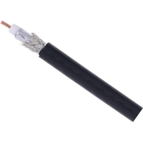 Câble coaxial noir