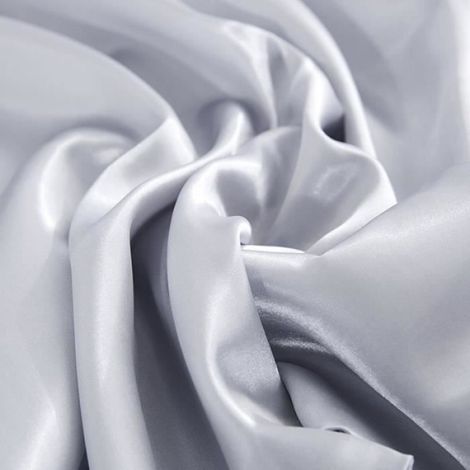 Taie d'oreiller en Soie 100% Pure pour Les Cheveux et la Peau ,Hypoallergénique Cool Housse (Vert)50x66cm (1/4)