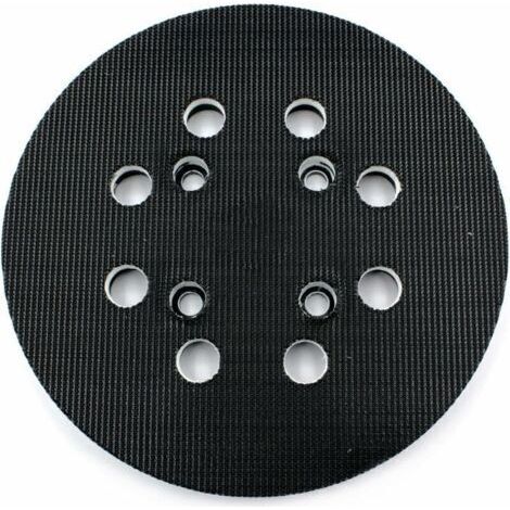 Plateau de ponçage pour Bosch (Ø 125 mm, dureté moyenne avec système accessoires pour ponceuse excentrique PEX 300/400 AE / 4000 AE / Advanced Orbit 18, (1/4)