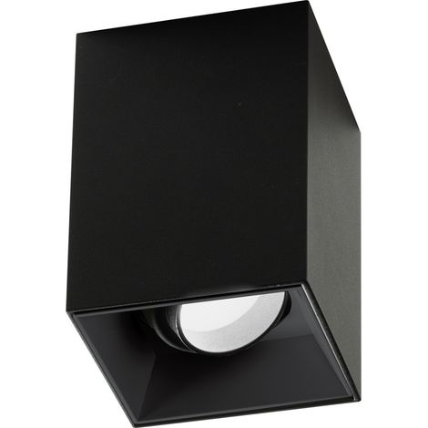 Plafoniera gea led gfa1231 gu10 led faretto spot orientabile nero lampada soffitto
