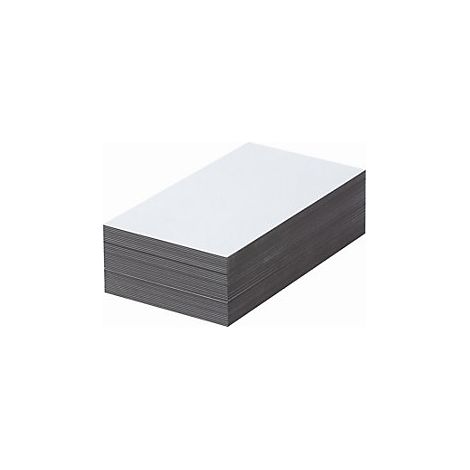 kaiserkraft  Targhetta magnetica per magazzino  bianco  alt x
