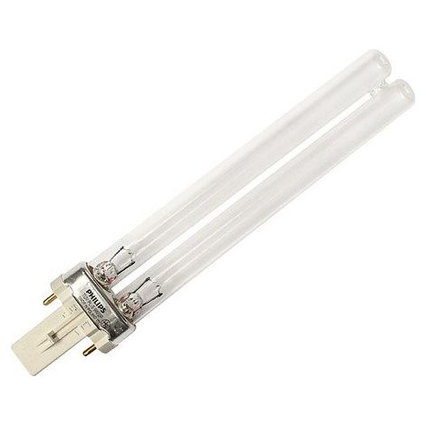 Philips – Ampoule UVC G23 11W pour désinfection – Durée de vie 9000h – Tension 89V – Efficacité énergétique A+