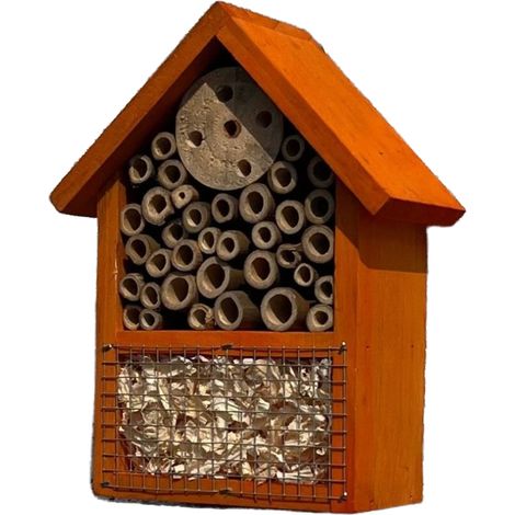 Maisons à insectes, hôtels à insectes, habitats naturels pour insectes bénéfiques adaptés aux abeilles, papillons, coccinelles, jardins et terrasses. (1/5)