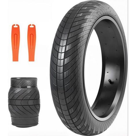 2 Reifen 20x3.0 ETRTO 76-406 Nylon-Gummi 25-45 PSI Elektrofahrrad Mountainbike Schnee