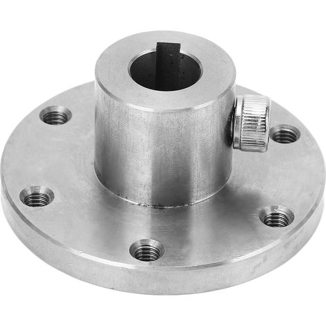 Accouplement à bride en acier inoxydable 12mm pour moteurs de modélisme RC avec moyeu à clavette (1/5)