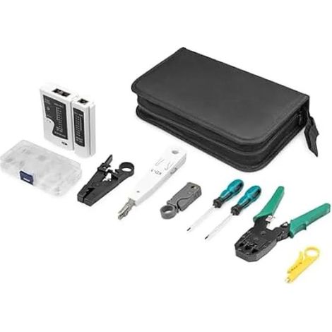 Set di attrezzi Digitus rete multicolore 0 9kg