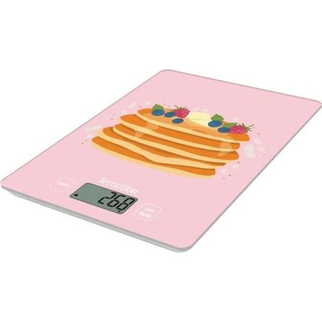 Balance de cuisine Terraillon first crepes party capacité 3 kg écran LCD