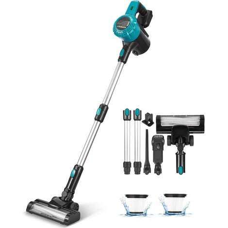 Aspirapolvere senza fili 4 in 1, 30 kPa, capacità 1,5 litri, compatibile con batterie Makita 18 V (batteria e caricabatteria non inclusi) (1/5)