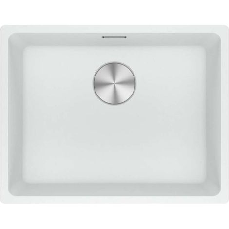 Franke Maris - Fregadero de fragranite MRG 110-52, 55x43 cm, blanco hielo 125.0698.007