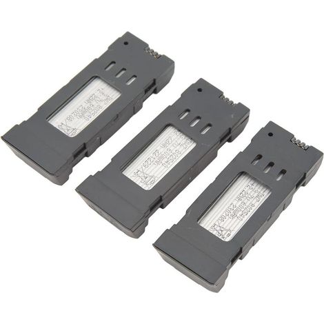 Batterie au lithium pour avion télécommandé, charge efficace pour avion E58 L800 JY019 S168 RC, boîtier en plastique portable léger (600 mAh) (1/5)