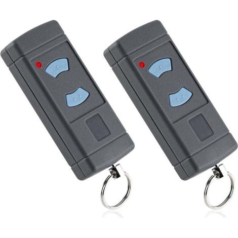 2er-Pack Garagentorsender mit blauen Tasten, 868 MHz, Ersatz für HORMANN HSE2-868, HSM4-868, HSE4-868, kompatibel mit Tubauto HSM4-868, HS4-868 (1/4)