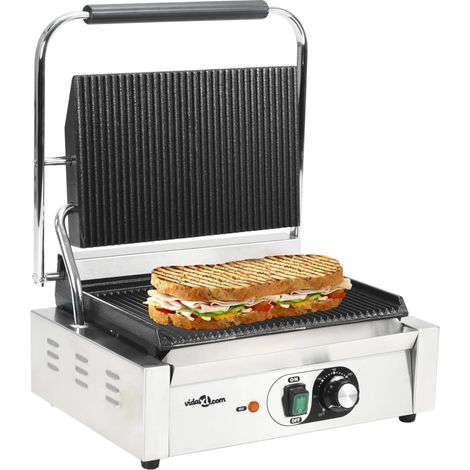 Gerillter Panini-Grill 2200 W 43x30,5x20 cm
