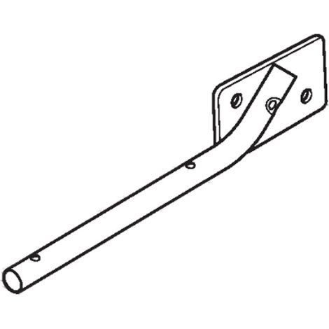 Guidon partie basse gauche tondeuse à batterie Stiga
