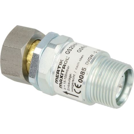 GOK Contrôleur du débit de gaz FM R 3/4’’ x écrou 3/4’’, 1,6 m³/h