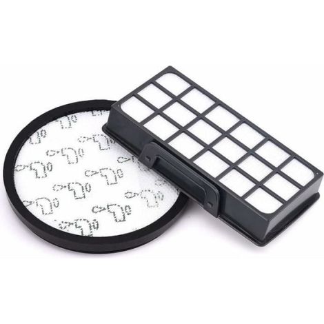 Filtre Aspirateur - HEPA + Mousses Lavables - Pour Rowenta Silence Force Cyclonic 4AAAA RO76XX - Lot de 2 (1/4)
