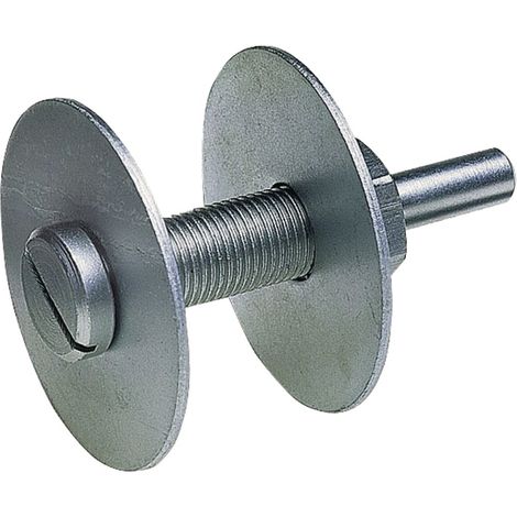 Vástago  para discos  de limpieza  gruesa,  diámetro  del vástago  6mm,  para diámetro  de orificio  13mm  TECWERK (1/2)
