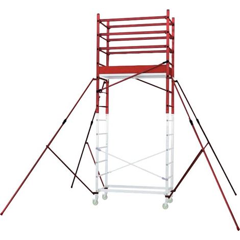 Alzata modulo 2 per trabattello alto h. 205 cm