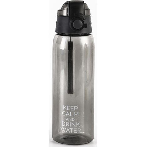 1 Bouteille d'eau, 800 ml, vert nordique, bouchon à vis, lave-vaisselle, boissons gazeuses, quotidien (1/5)