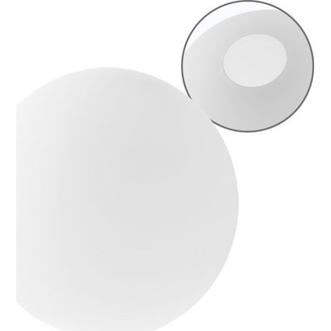 Lámpara colgante interlusa cristal blanco 30 cm diseño elegante