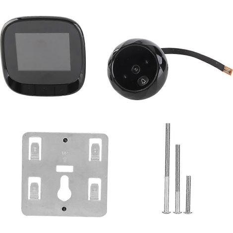 2,4-Zoll-HD-Digital-Türkamera mit Katzenaugen-Design und TFT-Bildschirm, intelligente Türklingel für Heimüberwachung und Wohnsicherheit (1/5)