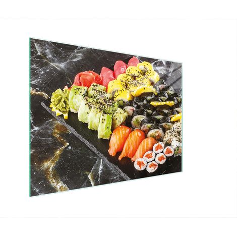 TAGLIERE IN VETRO 30x22 SUSHI (1/5)