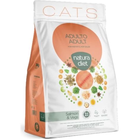 NATURA DIET CHAT Adulte Saumon 3 kg