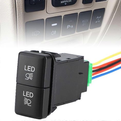 [Ander Online] Feu LED 23 mm pour voiture, feu œil d'aigle, feu de recul fin, à visser, feu de recul, feu de modification pour moto, bande LED rose et violette pour gyropode (1/4)
