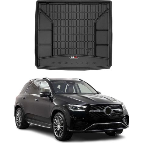 Tapis de Coffre pour Mercedes Classe GLE W167 2019-2025 TPE Noir (1/5)