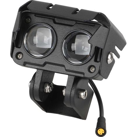 Convient aux phares de scooter Kukirin G3Pro, phares LED, connecteurs étanches à 3 broches