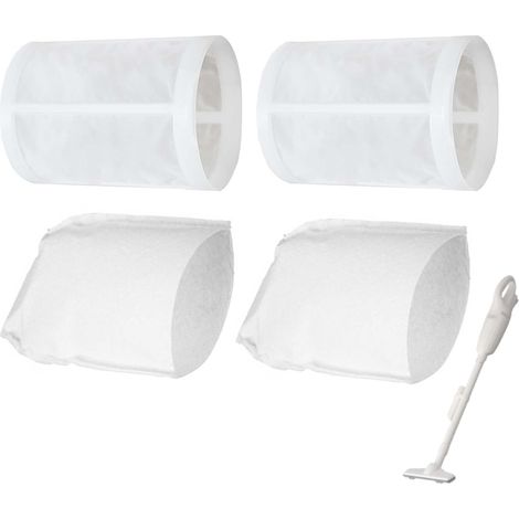 2 Pre-Filters + 2 Filters Vacuum Cleaner Accessories for Makita CL100 /CL106 /CL180 /DCL180/ CL140 /CL070, Pre-Filter Part 451208-3, Filter Part 443060-3 (1/5)