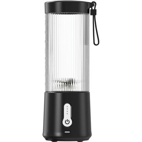Mini mixeur-blender portable et rechargeable pour étudiants, noir (1/5)