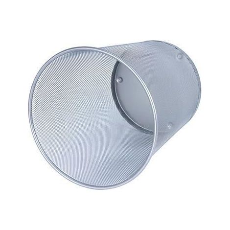 WEDO Papierkorb Office 65254 18l Drahtmetall silber (1/3)